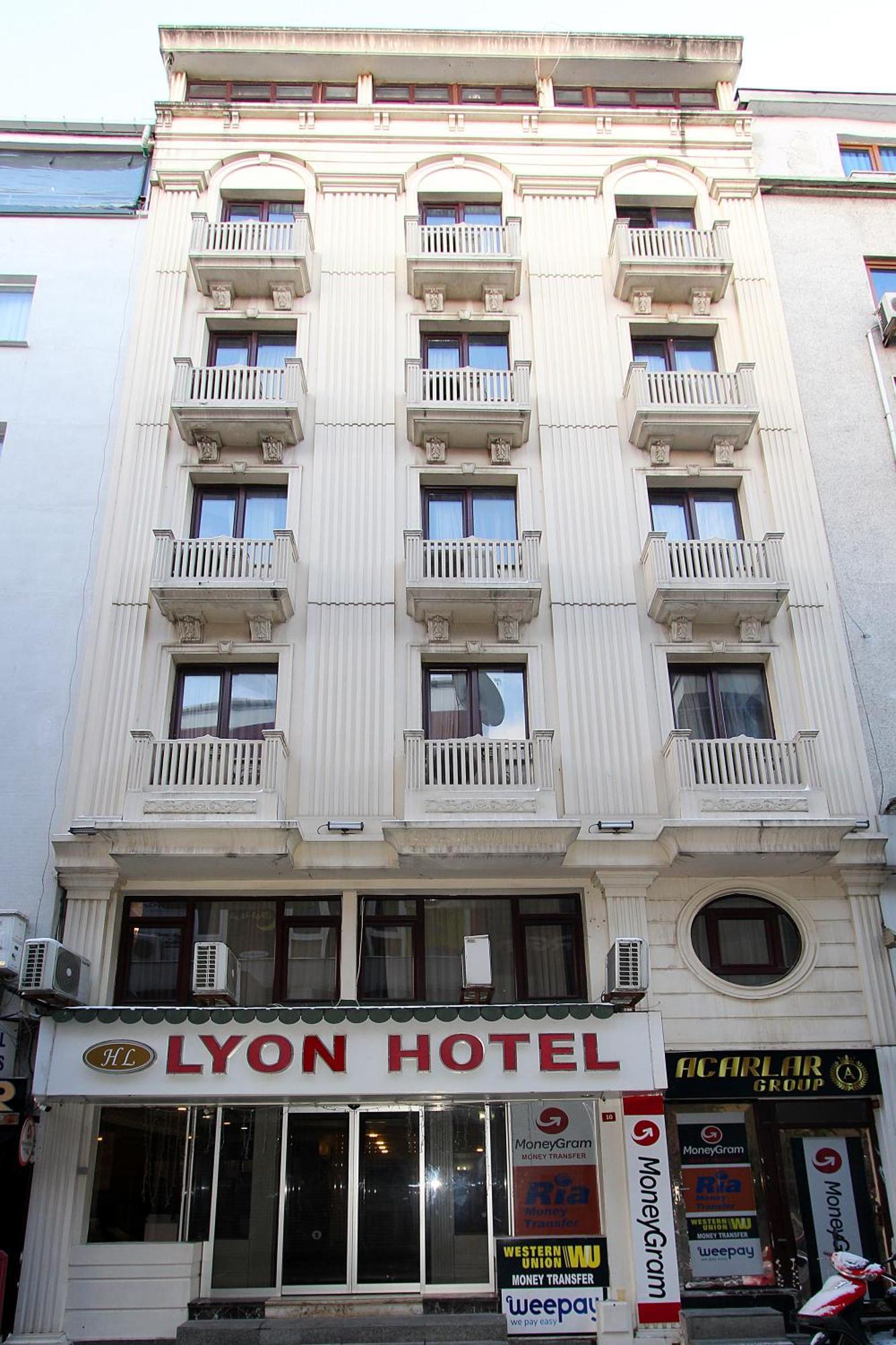Lyon Hotel איסטמבול מראה חיצוני תמונה